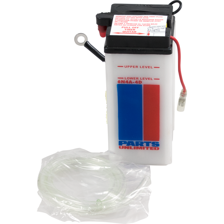 Parts Unlimited - Conventional Battery - Conventional Battery - 6N4A4D