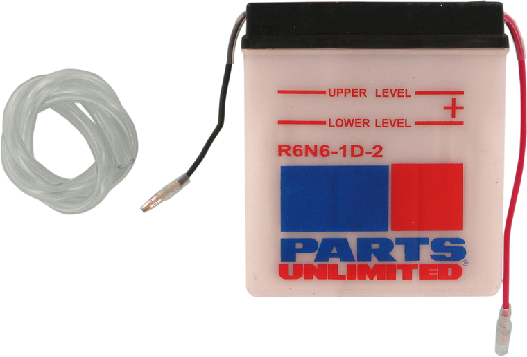 Parts Unlimited - Conventional Battery - Conventional Battery - 6N6-1D-2