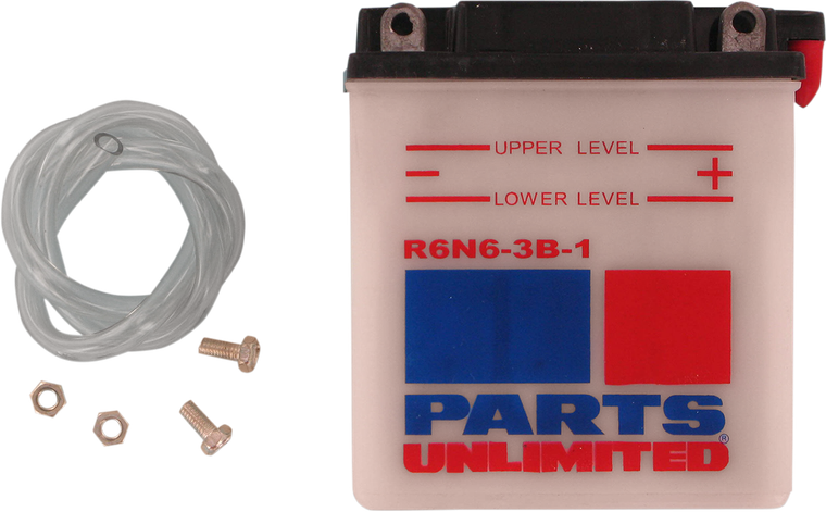Parts Unlimited - Conventional Battery - Conventional Battery - 6N6-3B-1