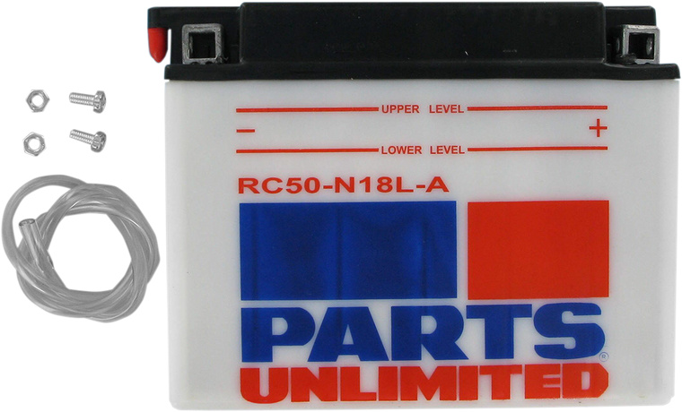 Parts Unlimited - Battery - Y50-N18L-A - Heavy-Duty Battery - C50-N18L-A