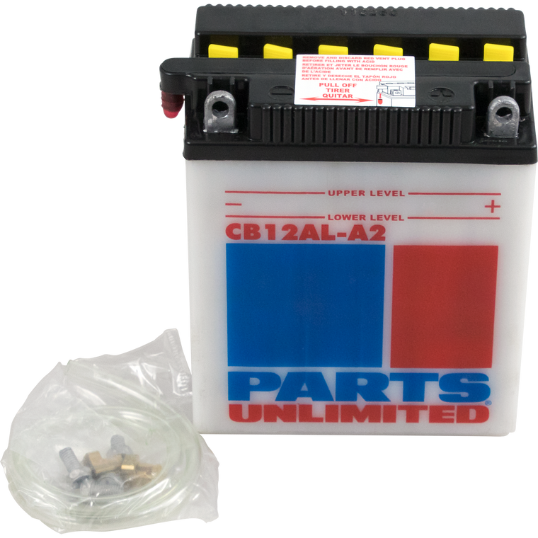 Parts Unlimited - Battery - YB12AL-A2 - Heavy-Duty Battery - CB12AL-A2