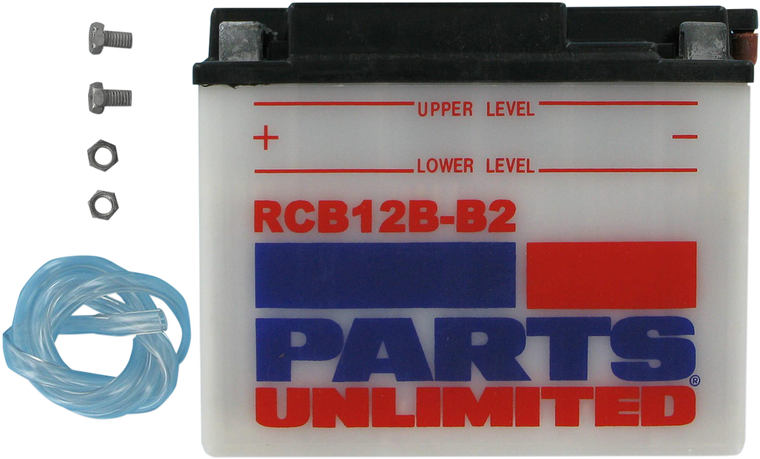 Parts Unlimited - Battery - RCB12B-B2 - Heavy-Duty Battery - CB12B-B2