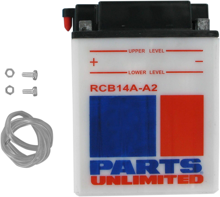 Parts Unlimited - Battery - YB14A-A2 - Heavy-Duty Battery - CB14A-A2
