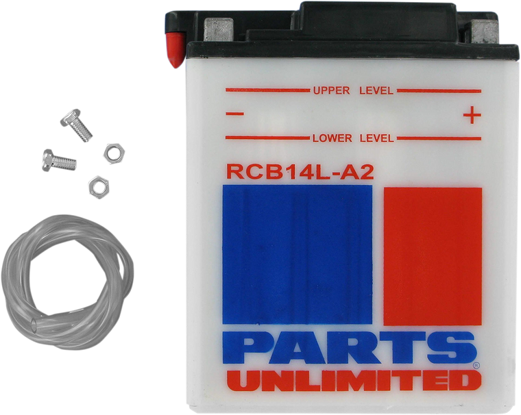 Parts Unlimited - Battery - YB14L-A2 - Heavy-Duty Battery - CB14L-A2