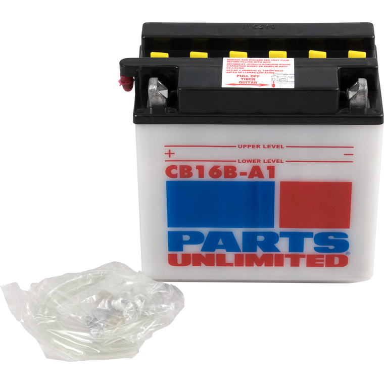 Parts Unlimited - Battery - YB16BA1 - Heavy-Duty Battery - CB16B-A1
