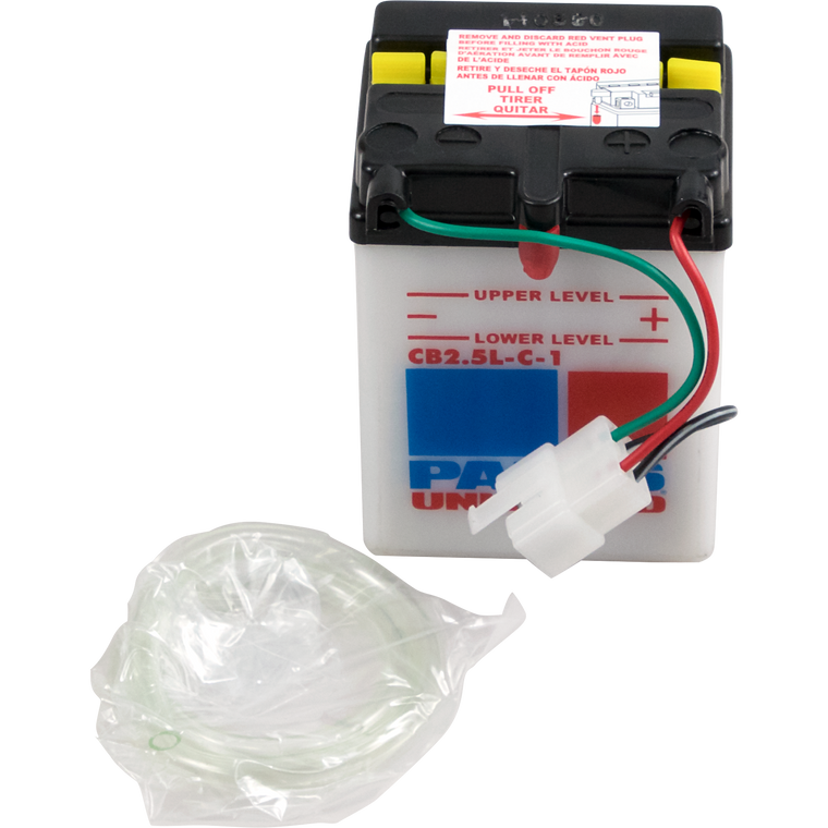 Parts Unlimited - Battery - YB2.5LC-1 - Heavy-Duty Battery - CB2.5L-C1