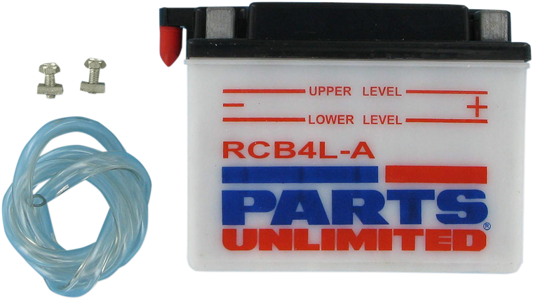 Parts Unlimited - Battery - RCB4-LA - Heavy-Duty Battery - CB4L-A