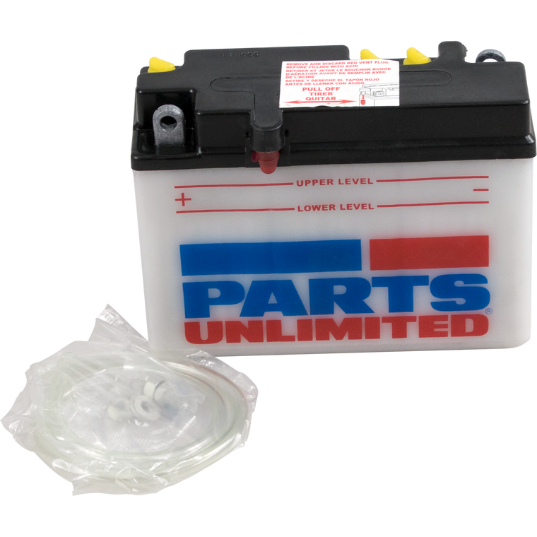 Parts Unlimited - Conventional Battery - Conventional Battery - 6N12A-2C(B54-6)
