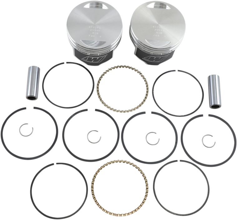 Wiseco - Piston Kit .010 Evo Bt - K1641