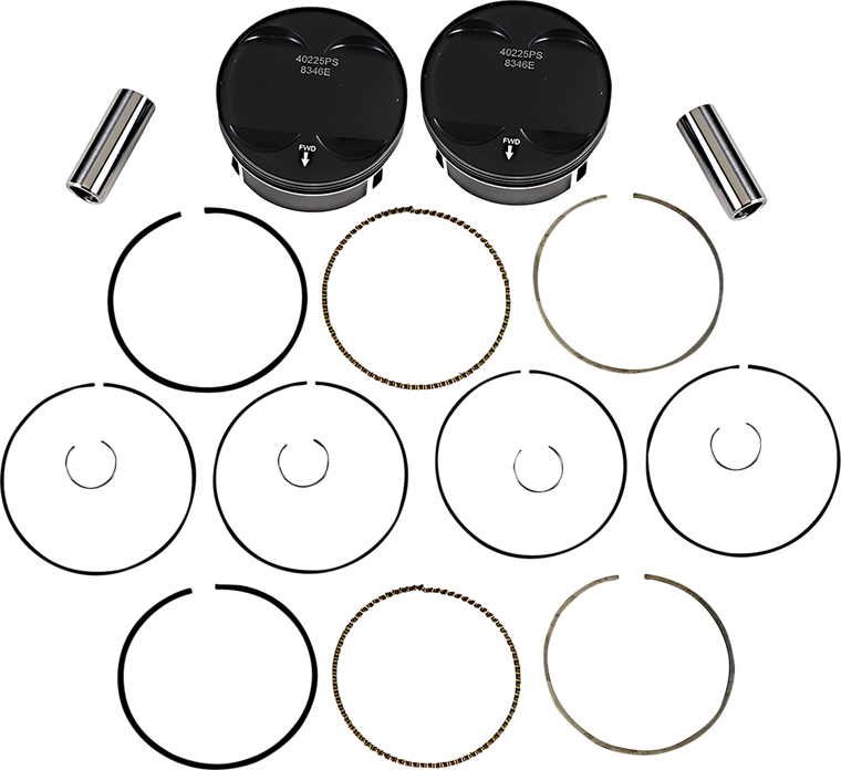 Wiseco - Piston Kt M8 Cvo 128ci - K2802