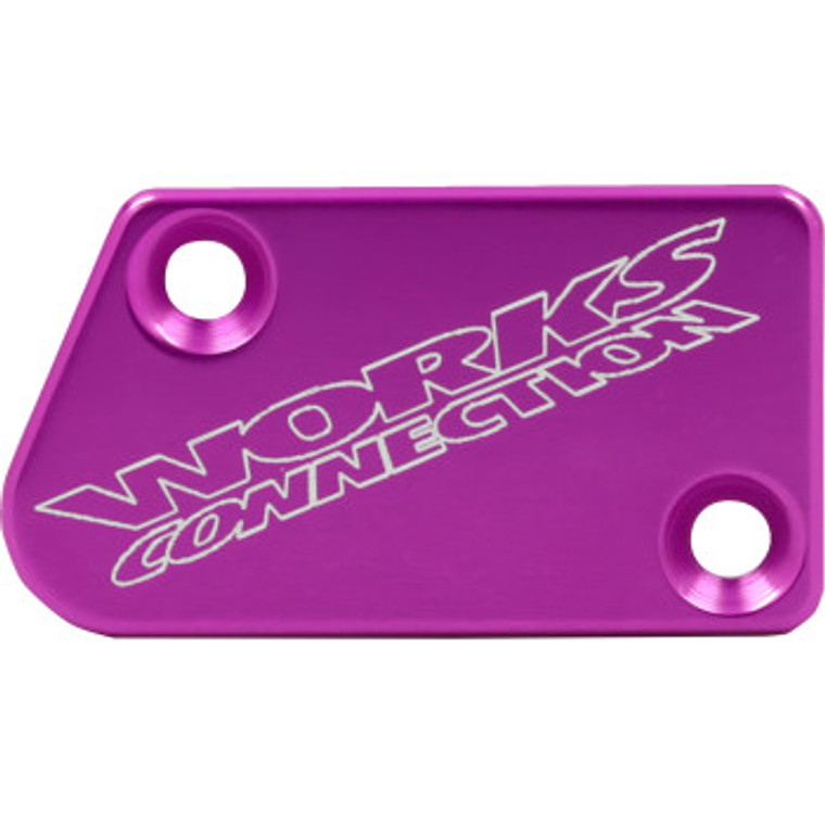 Works Connection - Brake Cap Front Purple Yahama - 21-P032 Works Connection - Brake Cap Front Purple Yahama - 21-P032