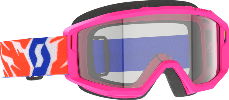 Scott - Primal Youth Goggle Pink Clear Lens - 403026-0026043