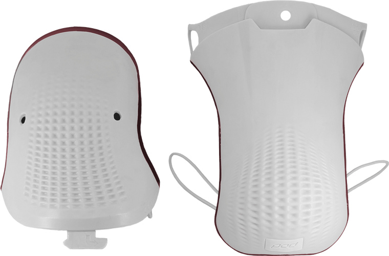 Pod - Kx 3.0 Ce2 Impact Guard Set (lt) White Xl/2x - KX40-LTE-LT-XL/2X