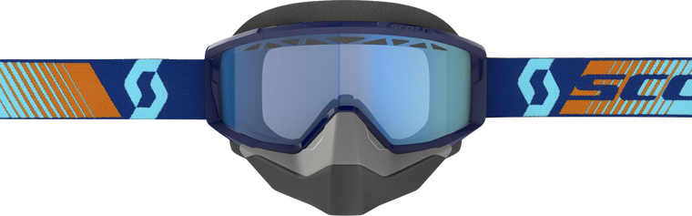 Scott - Primal Snow Cross Goggle Royal Blue/orange Blue Tint - 278606-7436107