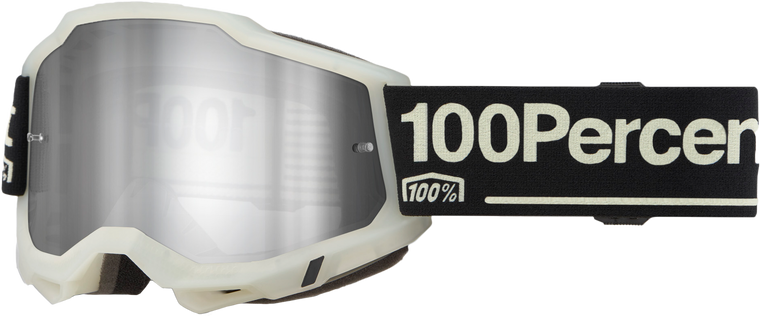 100-percent - Accuri 2 Goggle Glow Mirror Silver Lens - 50014-00048 100-percent - Accuri 2 Goggle Glow Mirror Silver Lens - 50014-00048
