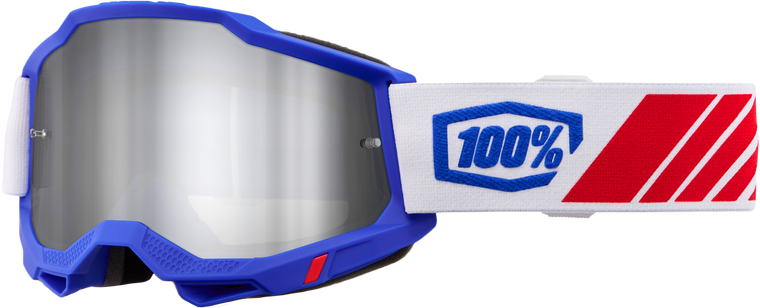 100-percent - Accuri 2 Goggle Kolby Mirror Silver Lens - 50014-00050