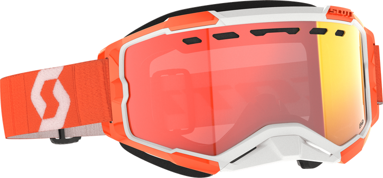 Scott - Fury Snowcross Goggle Orange Enhancer Red Chrm - 278605-0036312