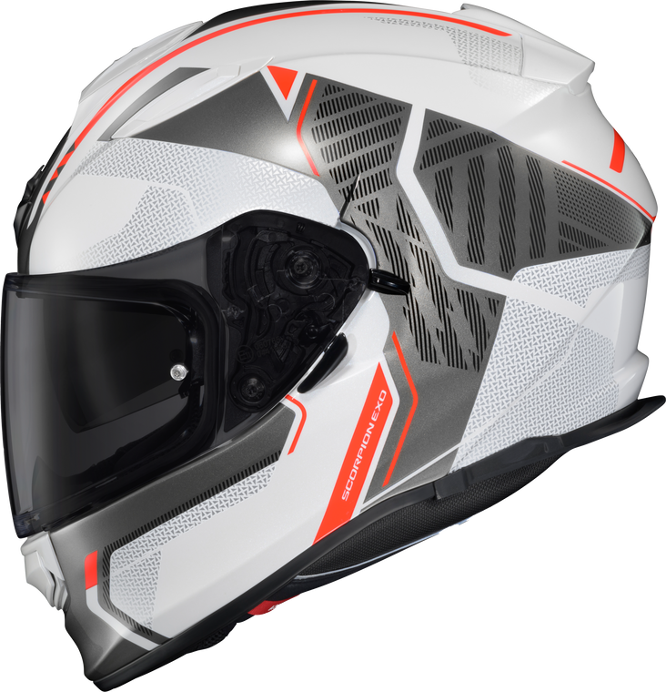 Scorpion Exo - Ryzer Full-face Helmet Switch White/grey Md - RYZ-1234