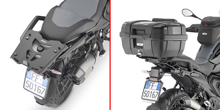 Givi - Specific Rear Rack Monokey Black Bmw - SRA5143