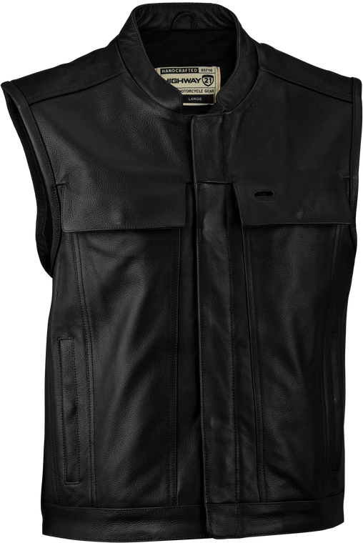 Highway 21 - Magnum Vest Black 4x - 489-10824X