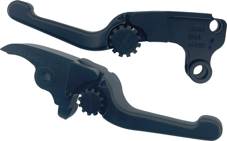 Psr - Anthem Shorty Lever Set Black Cvo Flhx/fltr23-24 Flhx/fltr24 - 12-01667-22