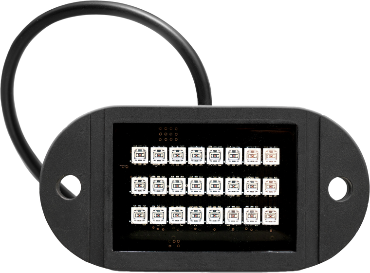 Ecoxgear - X4 Rock Lights + Contoller X4 24 Led Rock + Controller - SEI-LEDZ4RCK4