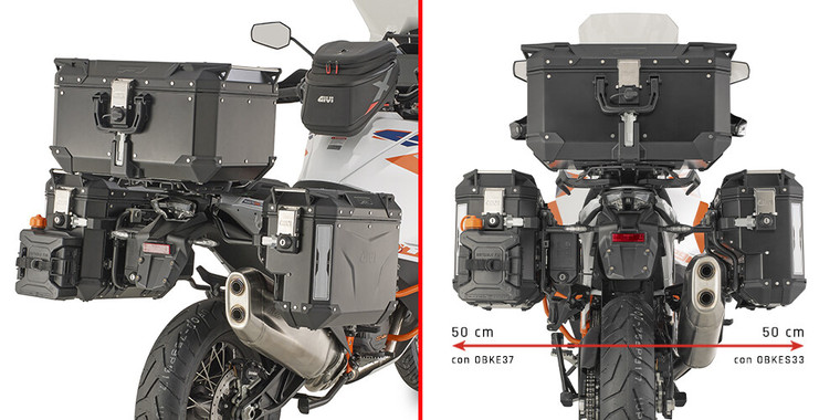 Givi - Side Case Hardware Pl One-fit Cam Ktm - PLOS7713CAM
