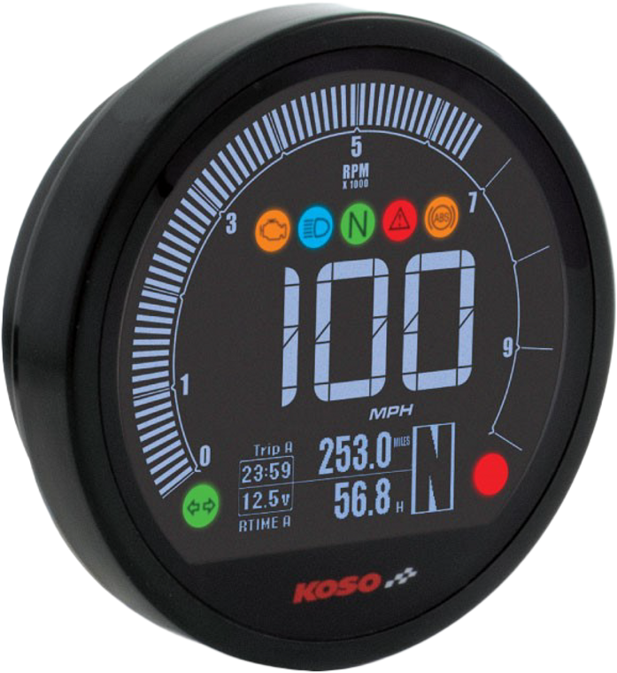 Koso - Dl-04hd Multifunction Meter `04-13 Xl  04-11 Fxd - BA077400 Koso - Dl-04hd Multifunction Meter `04-13 Xl  04-11 Fxd - BA077400