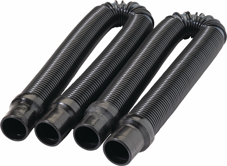 Moose Racing - 2-6 Ft Expandable Flex Air Pumper System Hose - MAC-X-HOSE-BLK-MSE