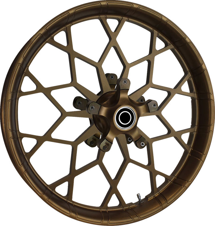 Rc Components - Wheel Front 21x3.5 Phenom Bronze For Stk Rotors - 0321350135BR92521ABR