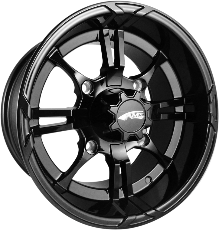 Ams - Wheel 14x8 4/156 Blk - 0230-0859