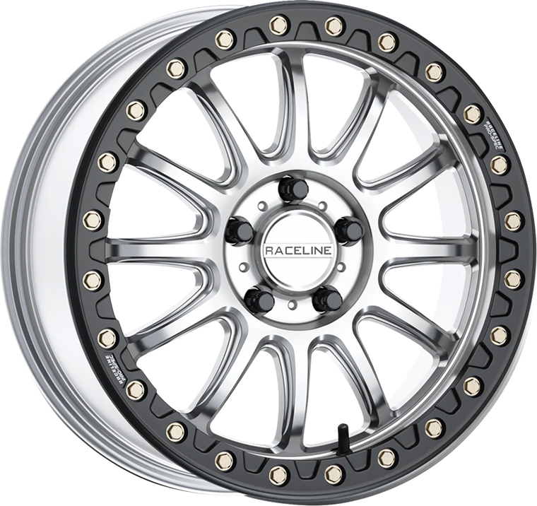Raceline Wheels - Wheel Alpha Svr W/ Blk Ring 15x10 4x156 +10mm - A14SB-51056+10