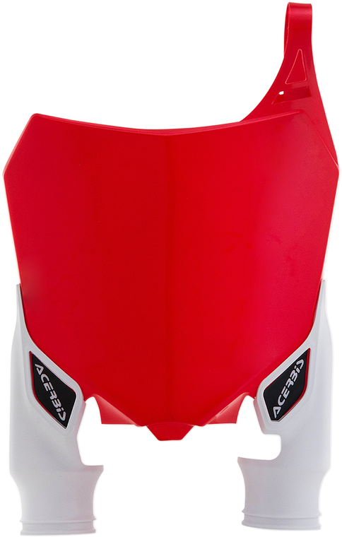 Acerbis - Front # Plate- Raptor Red - 2527411005