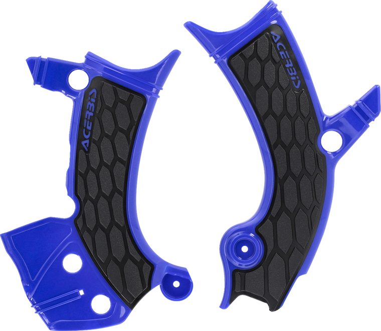 Acerbis - Frame Guards- X-grip Wr450f Blue/black - 2985901034