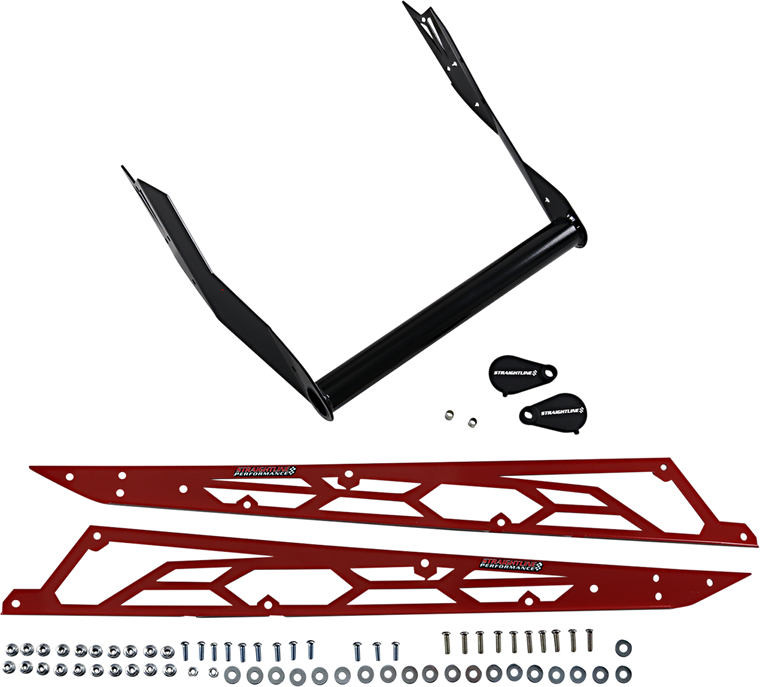 Straightline Performance - Bumper Rear Pol 163 Red - 182-115-RED Straightline Performance - Bumper Rear Pol 163 Red - 182-115-RED