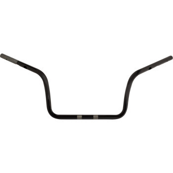 Drag Specialties - H-bar 1"ape 10" Blk Flhxse, Flhx - 0601-6565