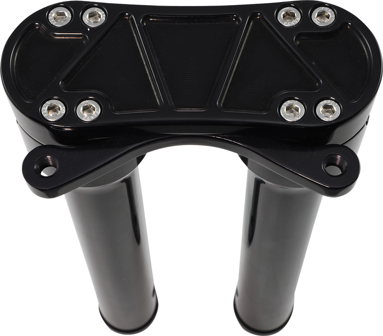 Accutronix - Risers12"threaded Bk W/gm - HR2212-MB