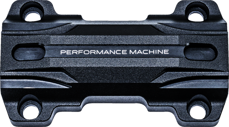 Performance Machine (pm) - Kit Gauge Relocation Adapter Black Ops For 0602-1237/1239 - 0208-2196-SMB