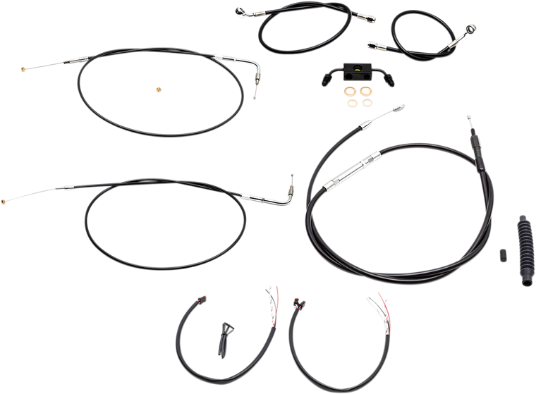 La Choppers - Cable Kt C Bk18-20 Fxdabs - LA-8211KT2-19B