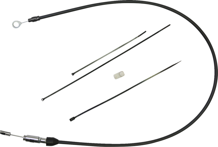 Drag Specialties - Clutch Cable Upper Blk/blk - 0652-3066