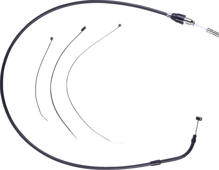 Drag Specialties - Cable Clutch Quick Connect Blk/chr - 0652-3183