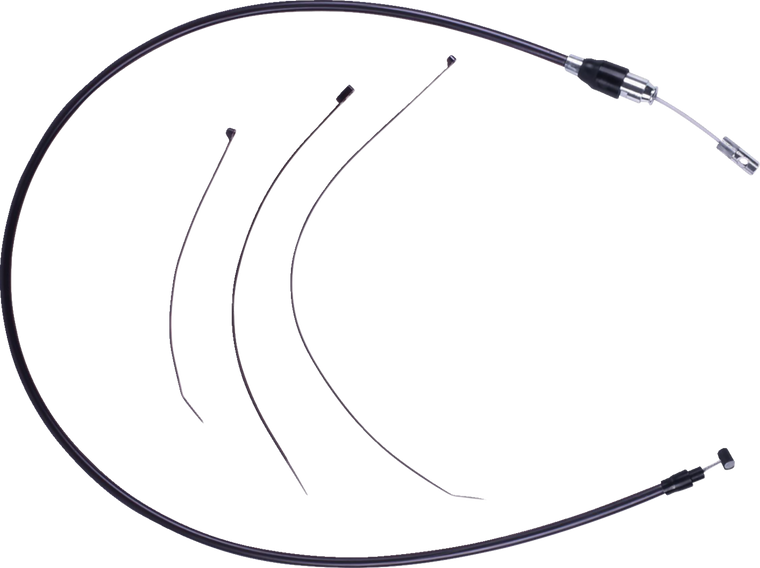 Drag Specialties - Cable Clutch Quick Connect Blk/blk - 0652-3217