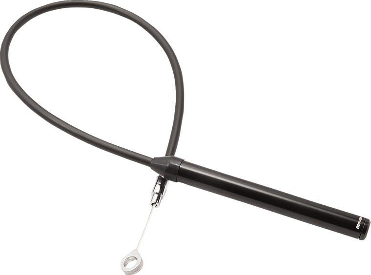 Motion Pro - Cable Black Vinyl, Clutch Lw-top Half:  -8.0 Of Std. - 06-0451
