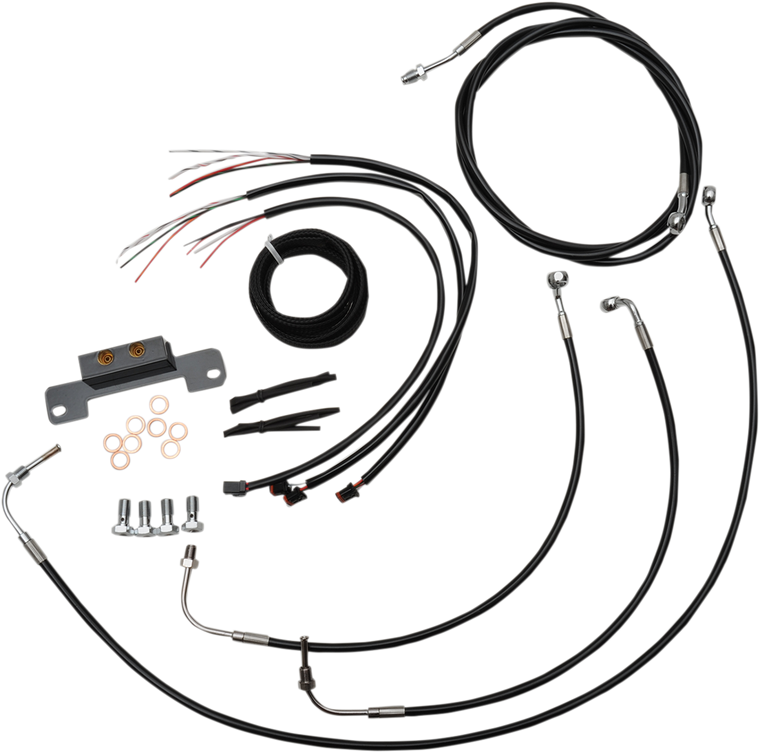La Choppers - Cable Kit Cb13" Fl17+noab - LA-8055KT2-13B La Choppers - Cable Kit Cb13" Fl17+noab - LA-8055KT2-13B