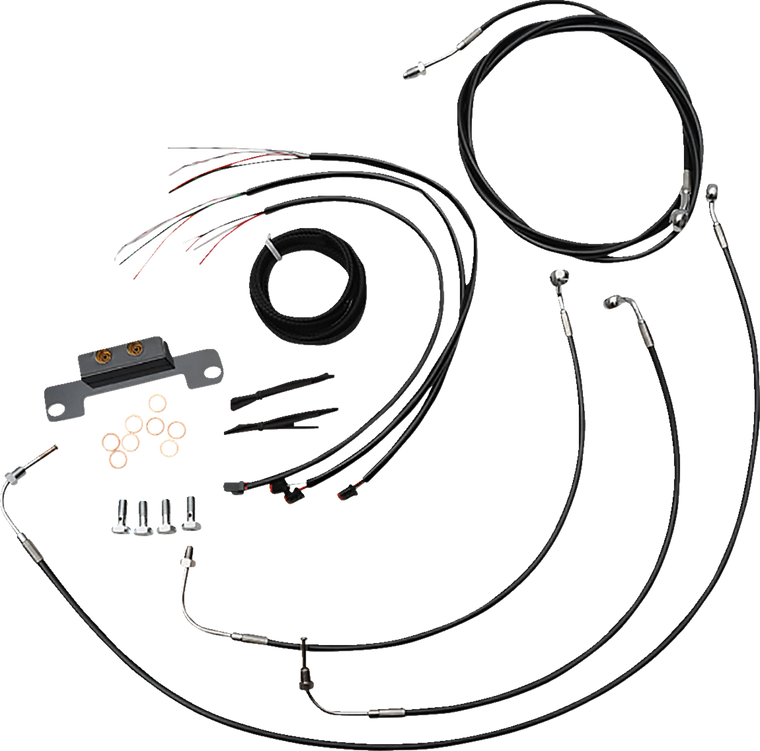 La Choppers - Cabl Kit Cb Abs Stk Fl21+ - LA-8056KT2-08B
