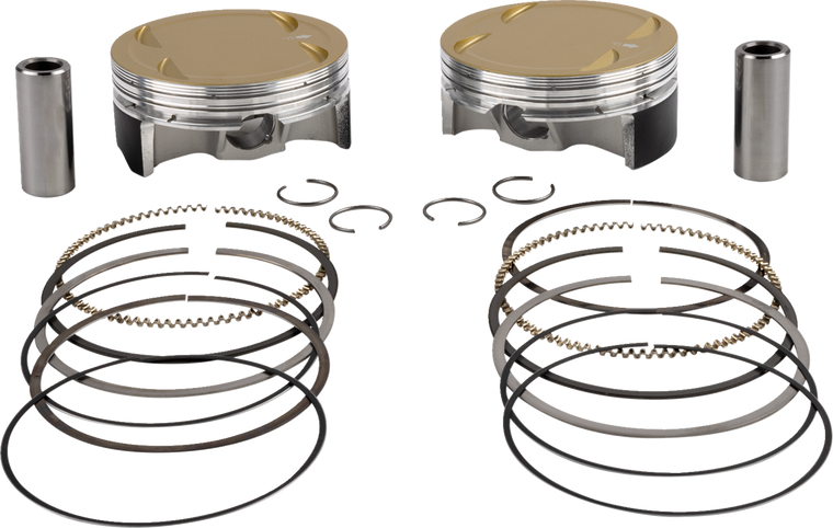 Je Pistons - Piston Kit Ultra Harley Davidson M8 17+ 11.25:1 4.310 Bore - 394100 Je Pistons - Piston Kit Ultra Harley Davidson M8 17+ 11.25:1 4.310 Bore - 394100