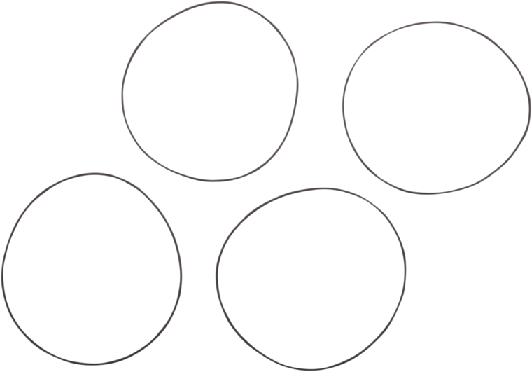 James Gasket - O-ring Piston Liner 4pk - JGI-ST-11900027