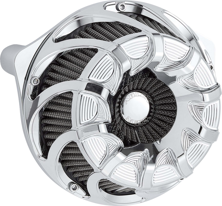 Arlen Ness - Air Cleaner Drift Inverted Chrome - 600-230