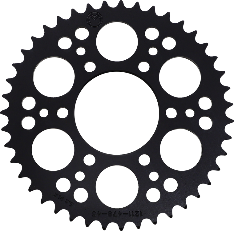 Moose Racing - Sprocket Alu Kaw 43t Blk - 1211-478-43-10