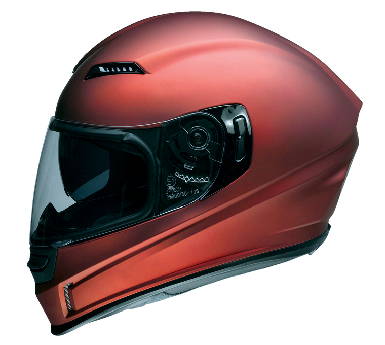 Z1r - Jackal Helmet - Satin - Red - Medium - Jackal Satin Helmet - 0101-14823